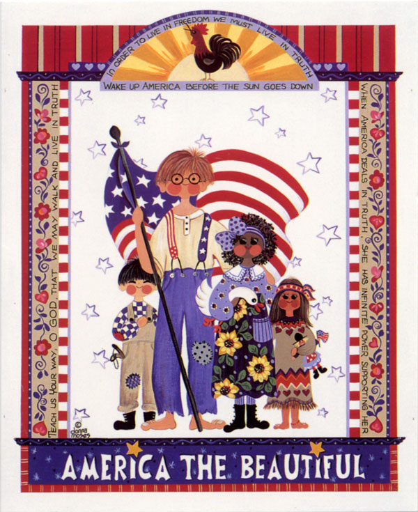 America the Beautiful - Print